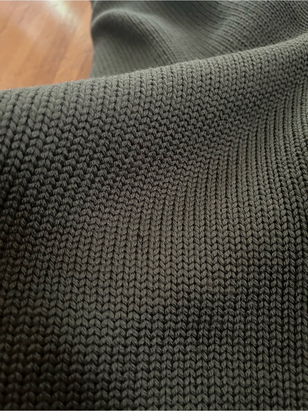 MaxMara Weekend Olive Knit Hooded Sweater - Picture 13 of 14